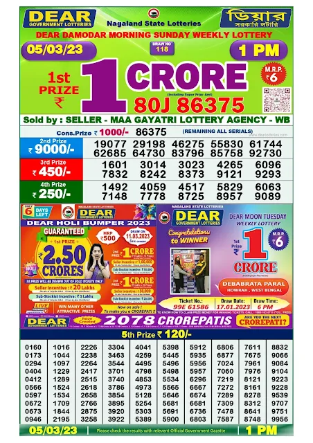nagaland-lottery-result-05-03-2023-dear-damodar-morning-sunday-today-1-pm