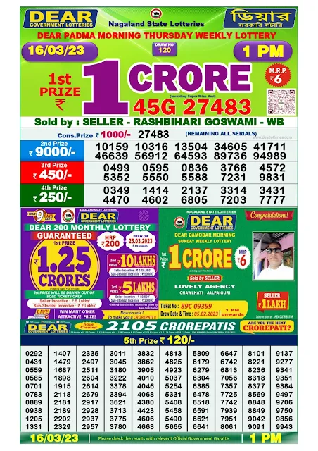 nagaland-lottery-result-16-03-2023-dear-padma-morning-thursday-today-1-pm