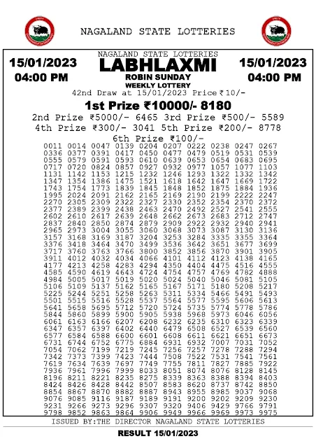 nagaland-lottery-result-15-01-2023-labhlaxmi-robin-sunday-today-4-pm