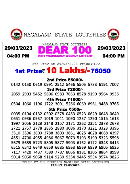 nagaland-lottery-result-29-03-2023-dear-100-mint-wednesday-today-4-pm