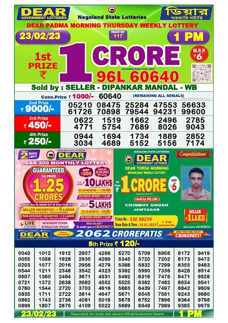 nagaland-lottery-result-23-02-2023-dear-padma-morning-thursday-today-1-pm