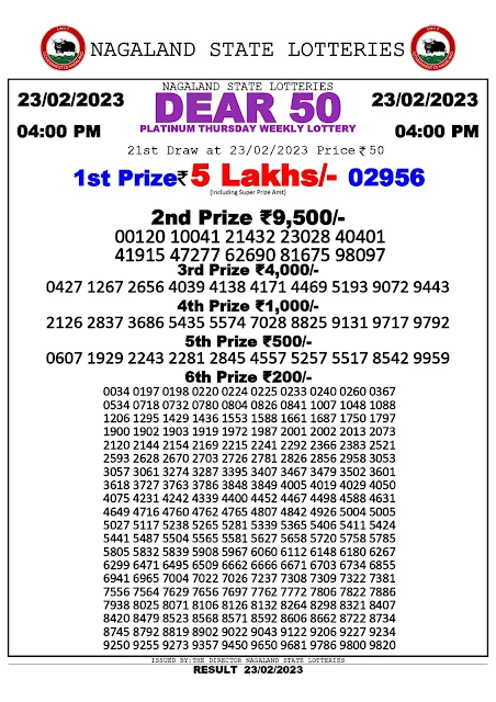 nagaland-lottery-result-23-02-2023-dear-50-platinum-thursday-today-4-pm