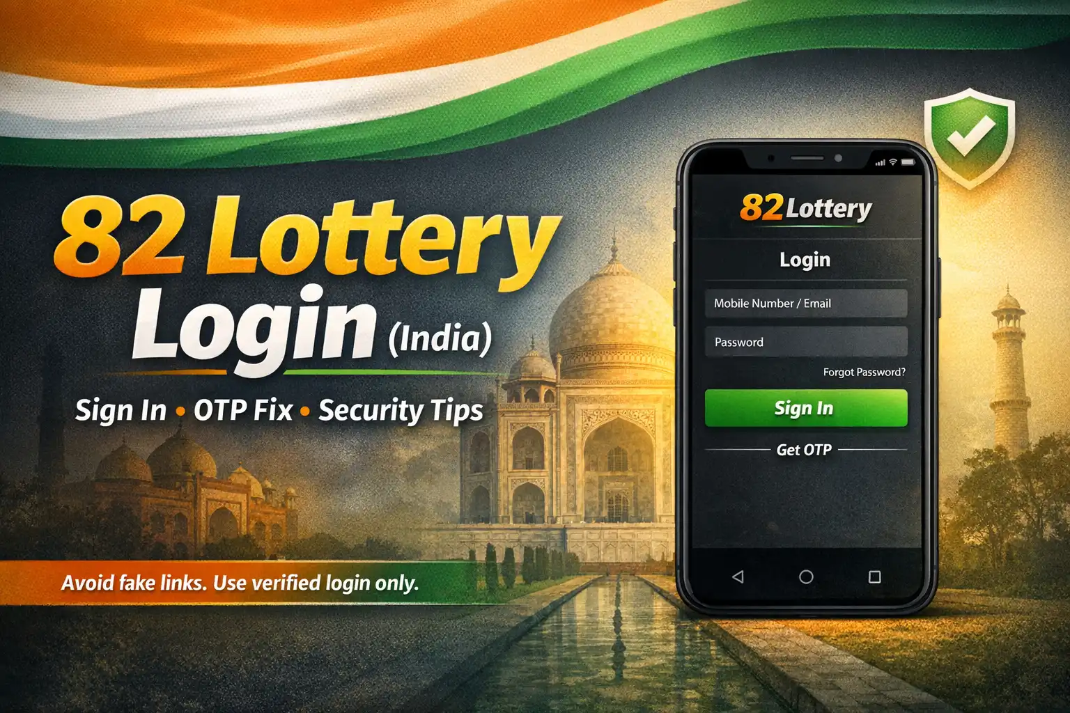 82 Lottery Login in India - sign in guide cover image (sample)